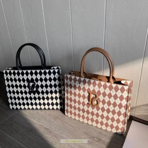 #BOP005 香港Bag Of Parody棋盘托特包